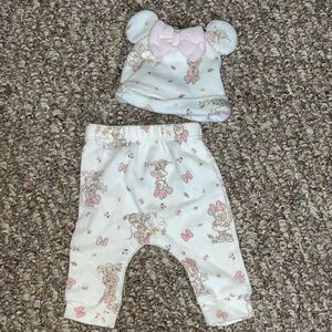 Disney Baby “Wishes + Dreams” Minnie Mouse panties and hat size Preemie